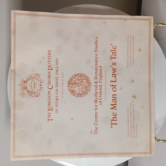 Longton Crown Pottery Accents Vintage Longton Crown Canterbury 981